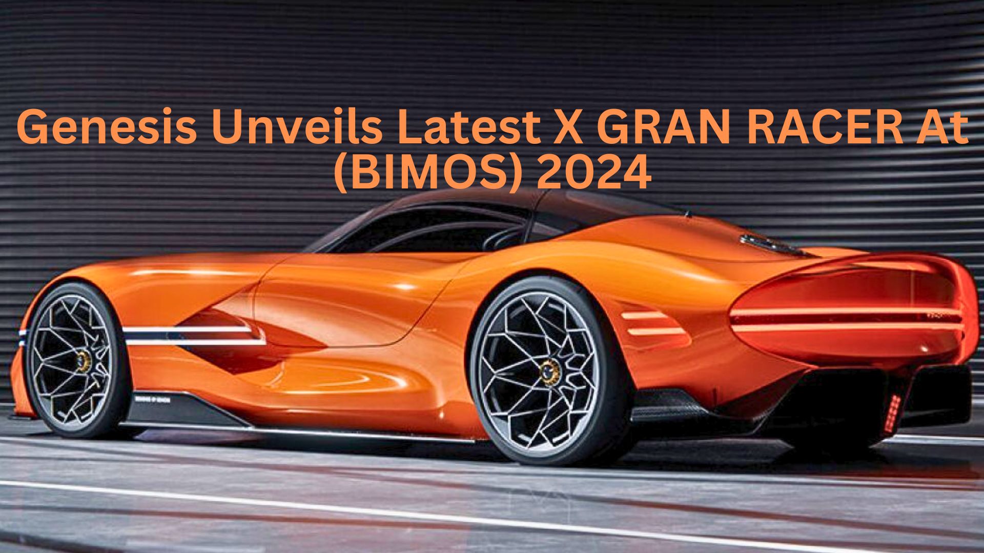 Genesis Unveils Latest X GRAN RACER