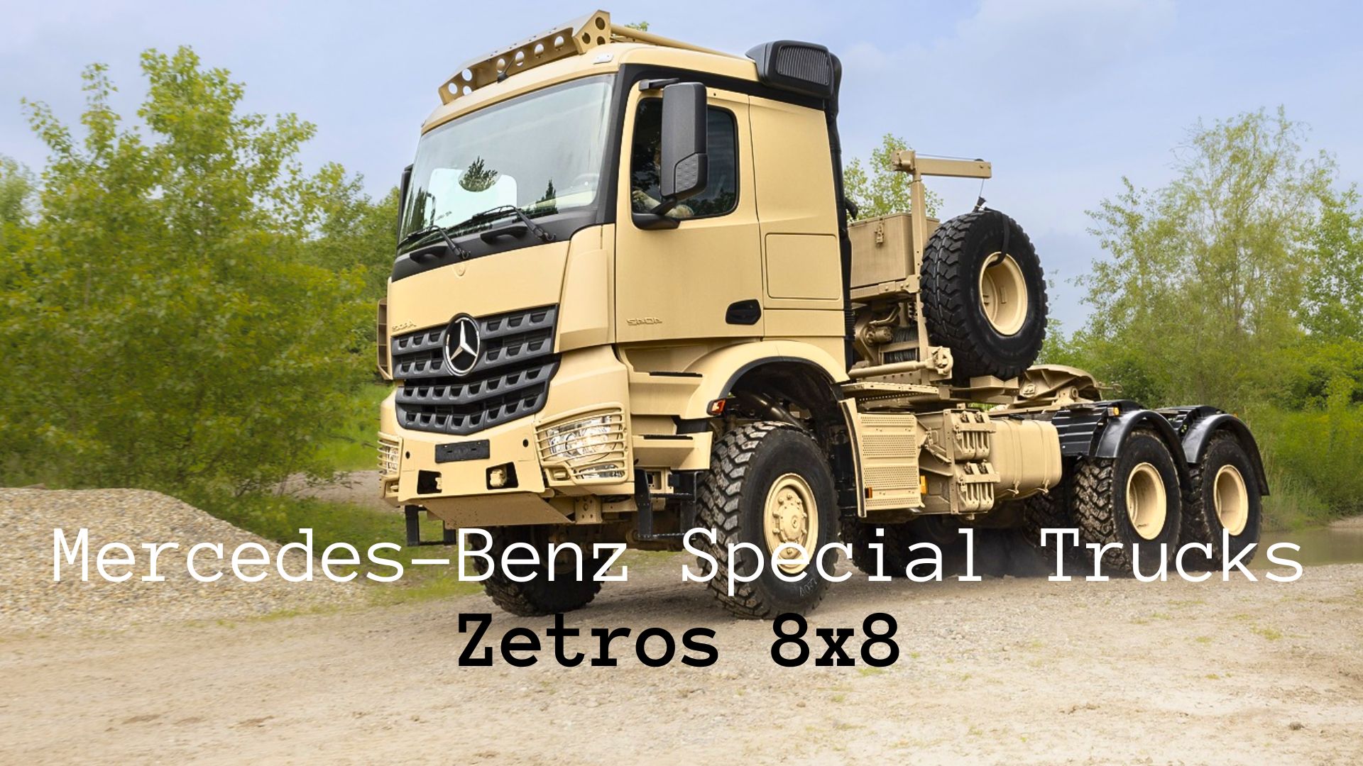 Mercedes-Benz Special Trucks Zetros 8x8