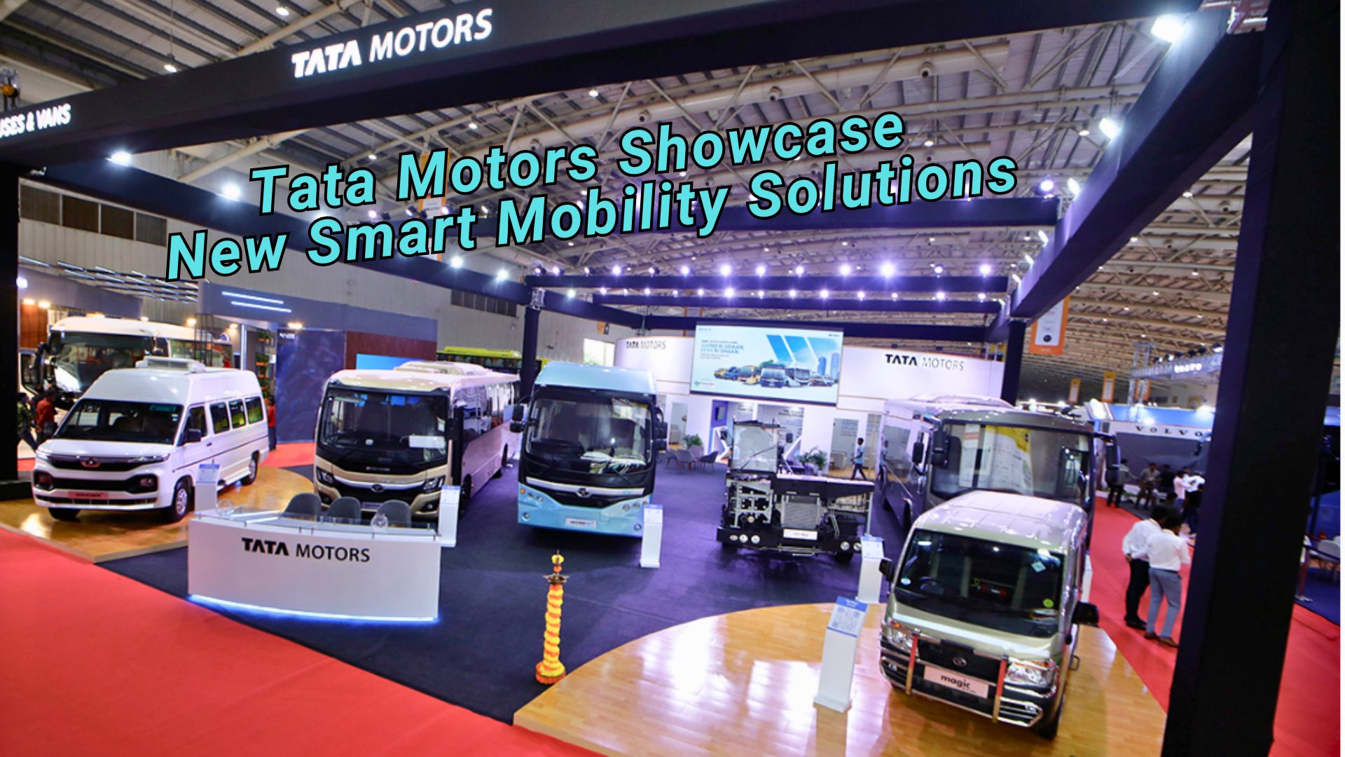 Tata Motors Showcase New Smart Mobility Solutions Tata Motors