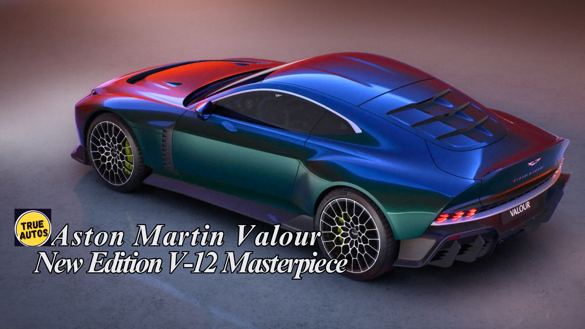 Aston Martin Valour: New Edition V-12 Masterpiece Aston Martin Valour