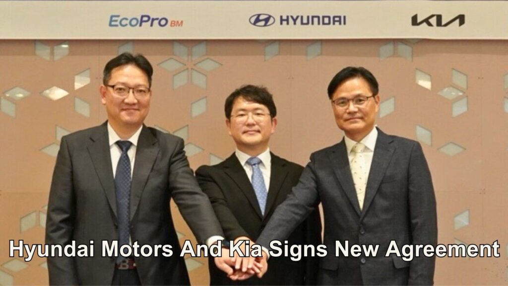 Hyundai Motors And Kia Signs New Agreement Hyundai Motors And Kia Signs New Agreement
