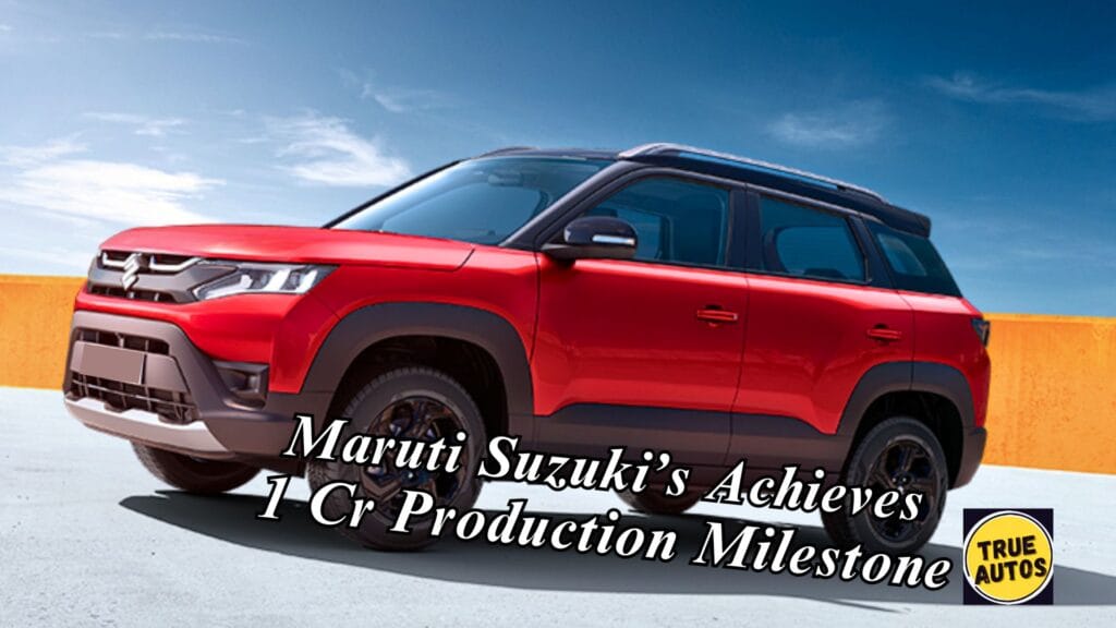 Maruti Suzuki’s New 1 Crore Milestone Maruti Suzuki