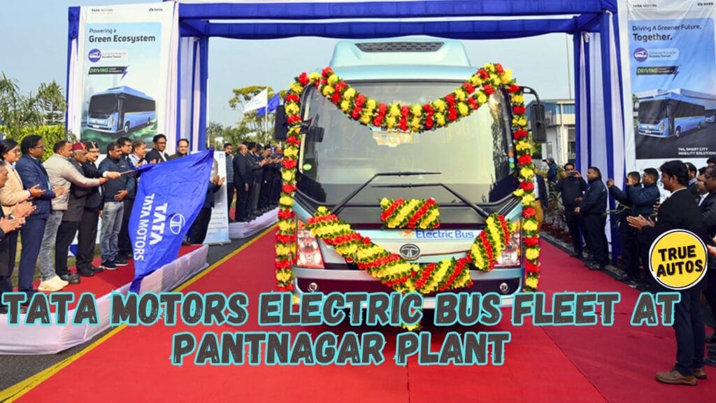 Tata Motors Electric Bus Fleet At Pantnagar Plant