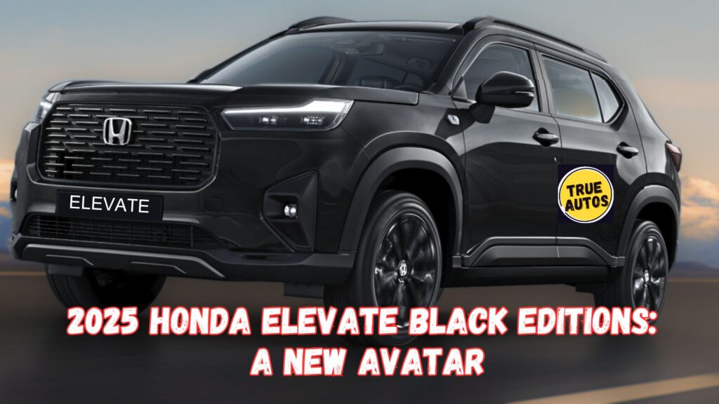 2025 Honda Elevate Black Editions