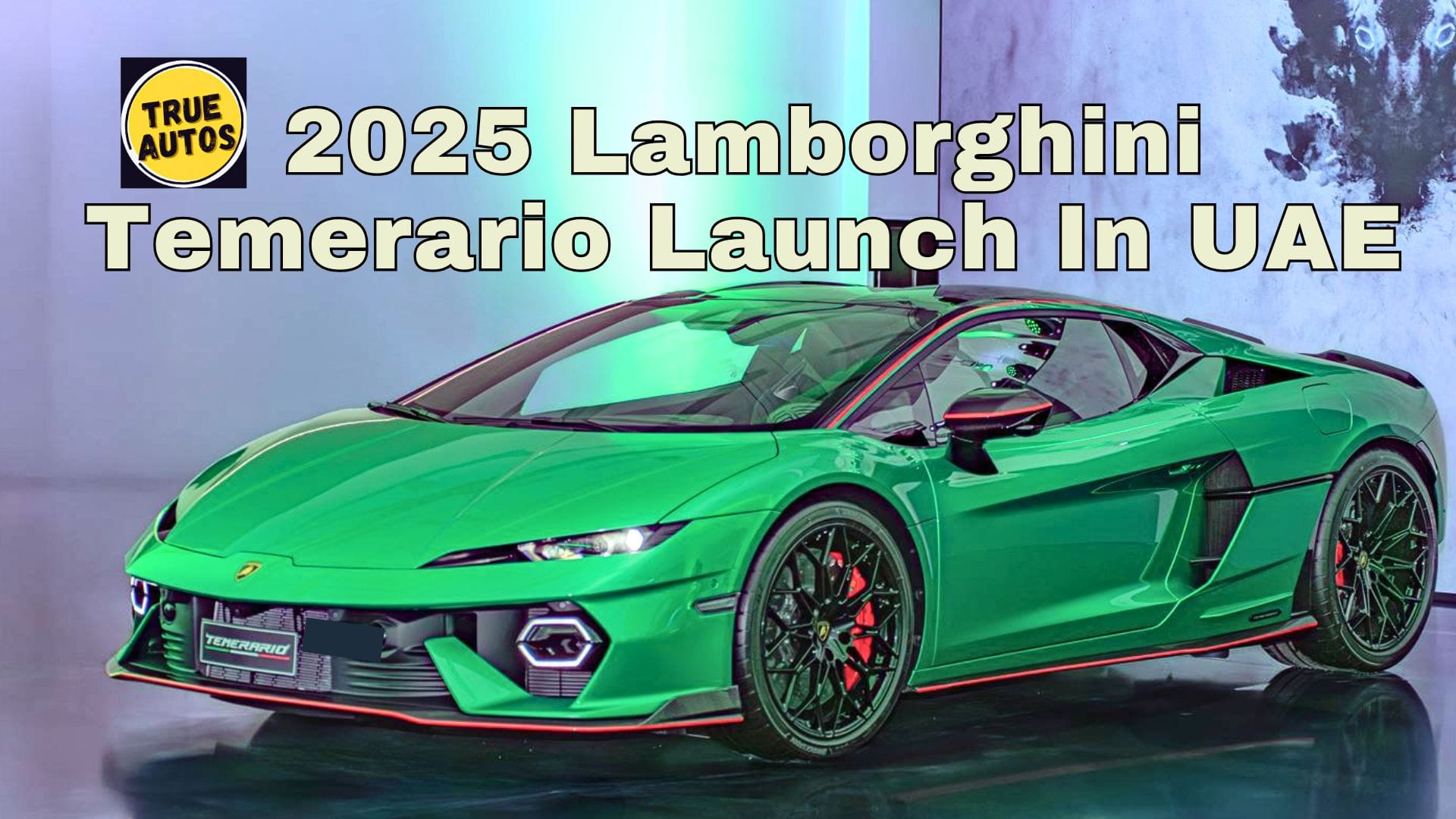 2025 Lamborghini Temerario Launch In UAE