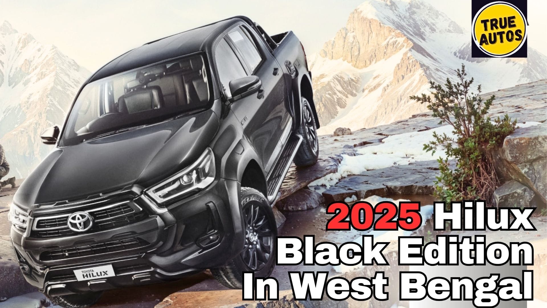 2025 Hilux Black Edition In West Bengal