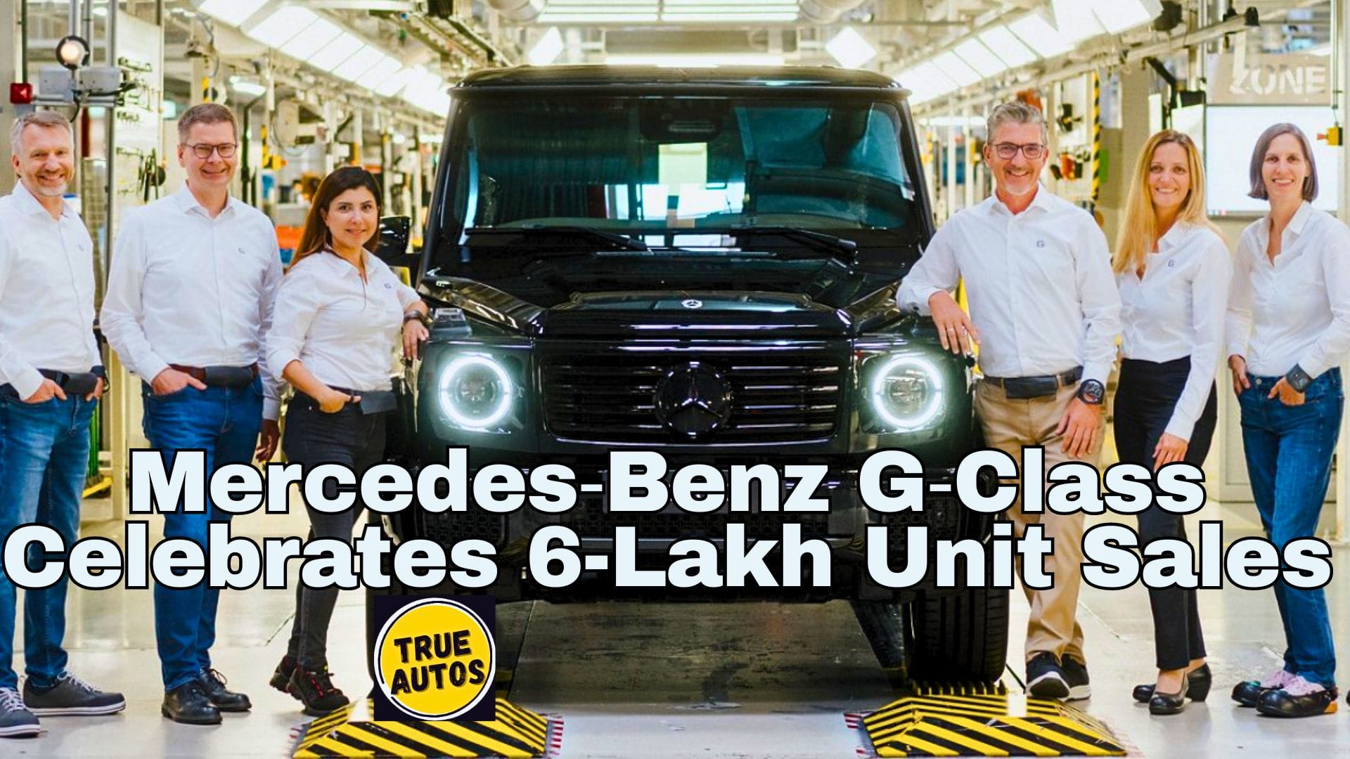 Mercedes‑Benz G‑Class Celebrates 6-Lakh Unit Sales