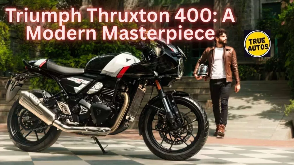 Triumph Thruxton 400: A Modern Masterpiece